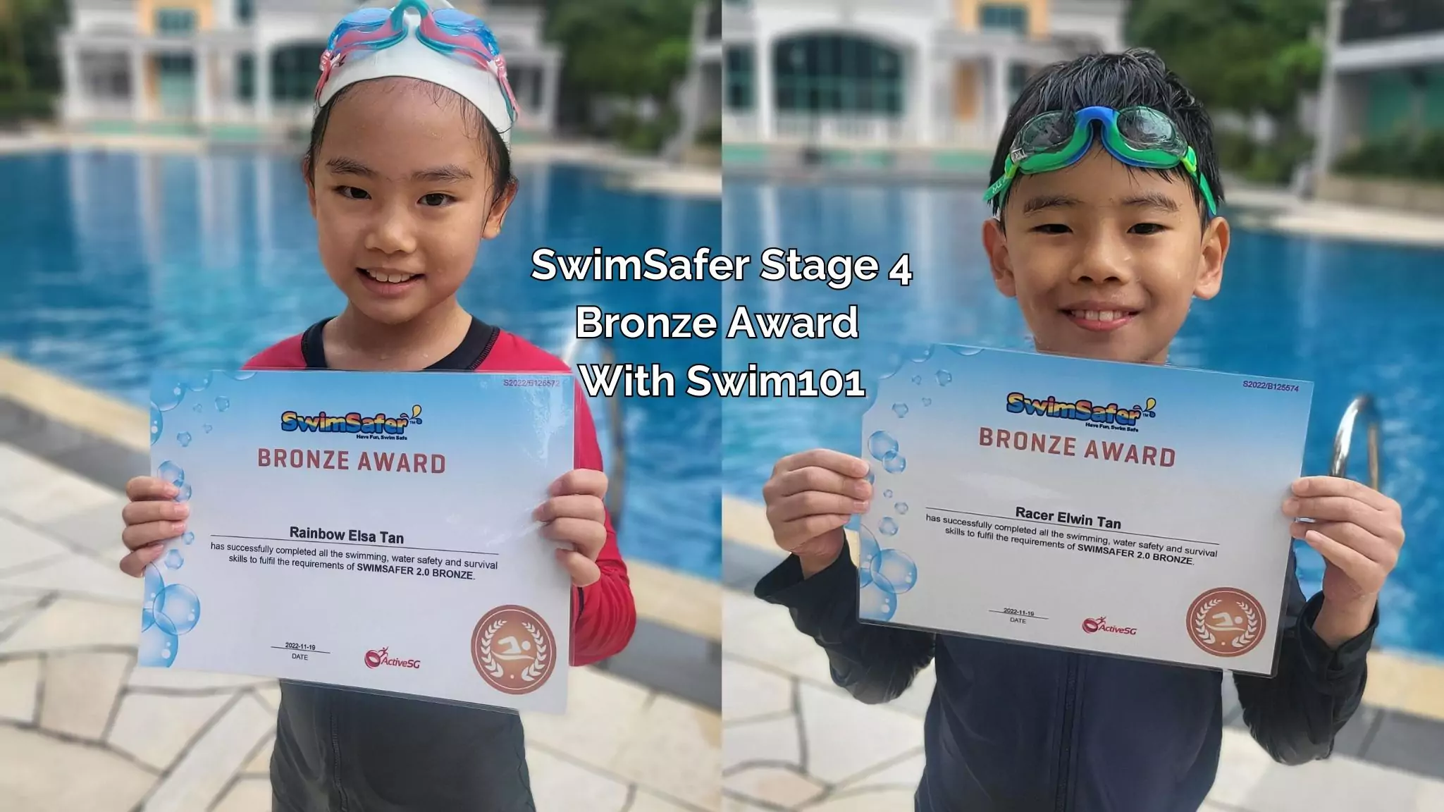SwimSafer Stage 4 Bronze Award With Swim101