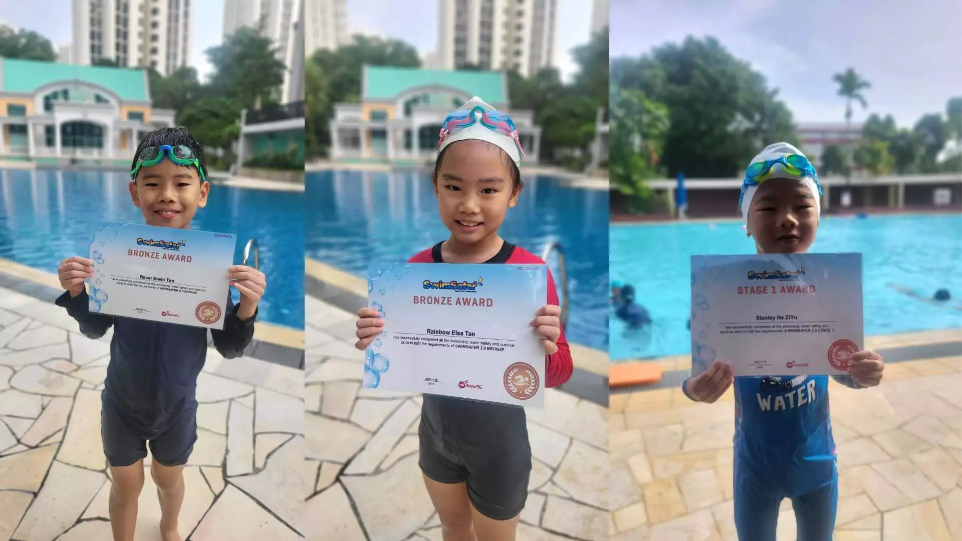 SwimSafer program certifications with Swim101