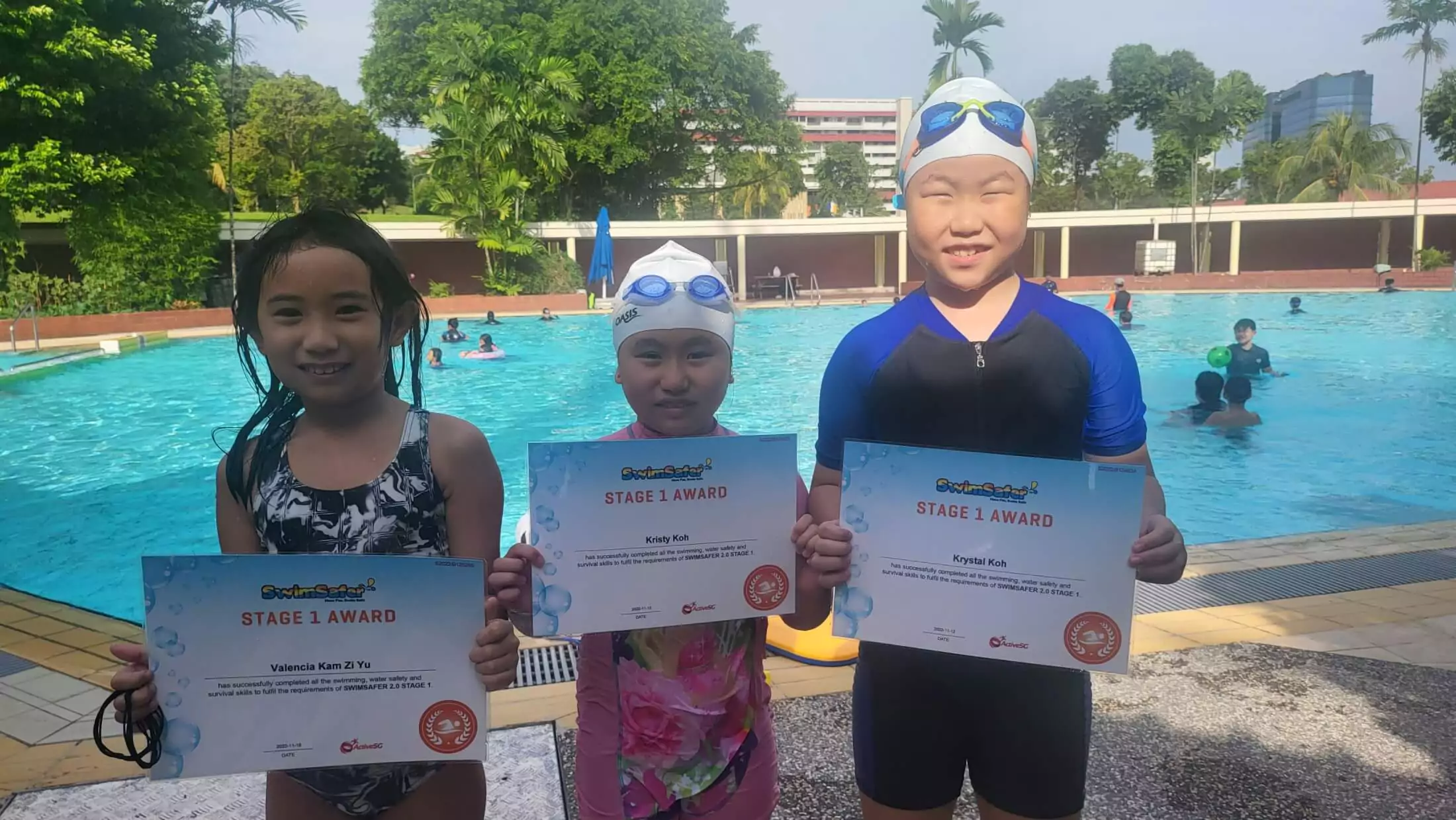 Swimming Lessons for Kids with Swim101 Certification